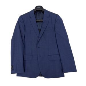 Hugo Boss Guabello Super 130 Mens Navy Blue Suit Jacket